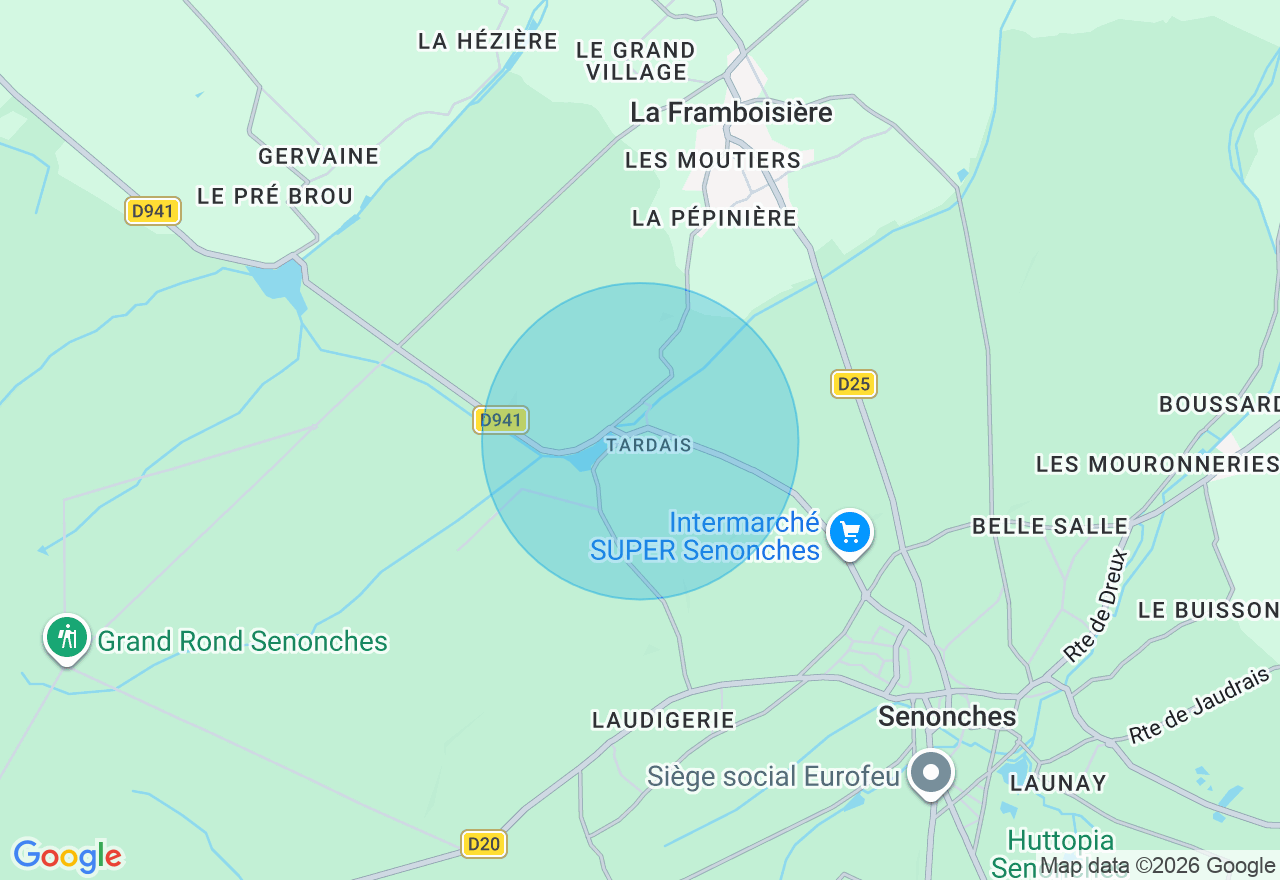 Carte de l'emplacement