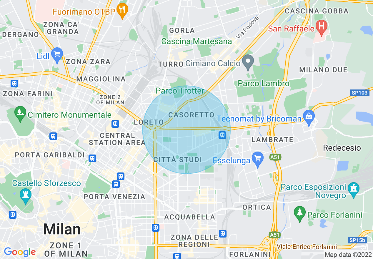 Mappa della posizione