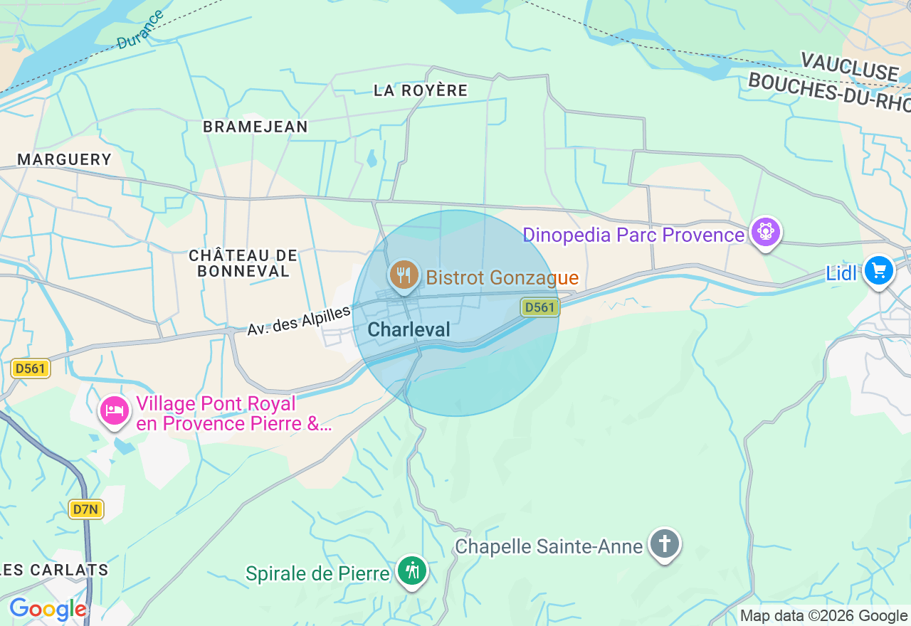 Carte de l'emplacement