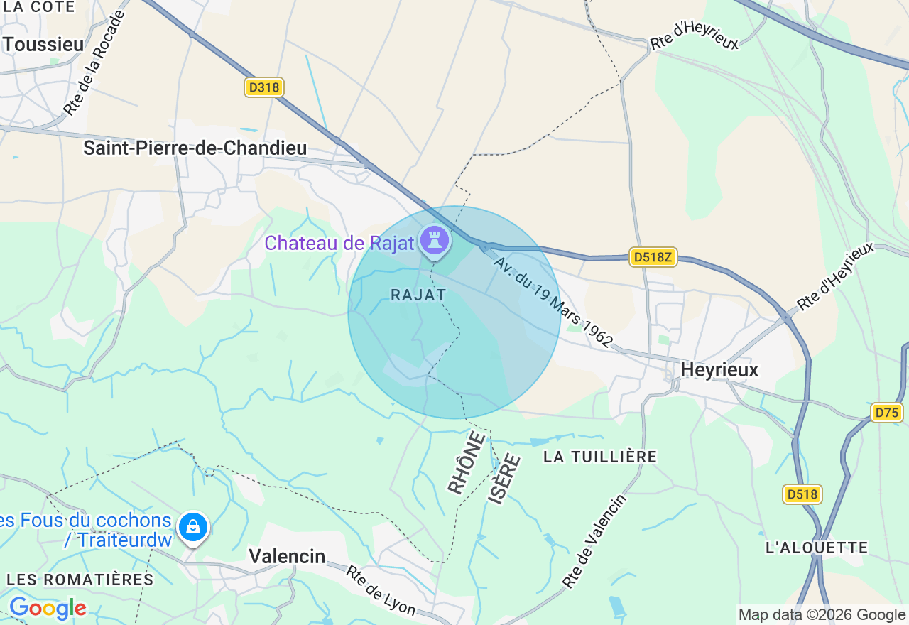 Carte de l'emplacement