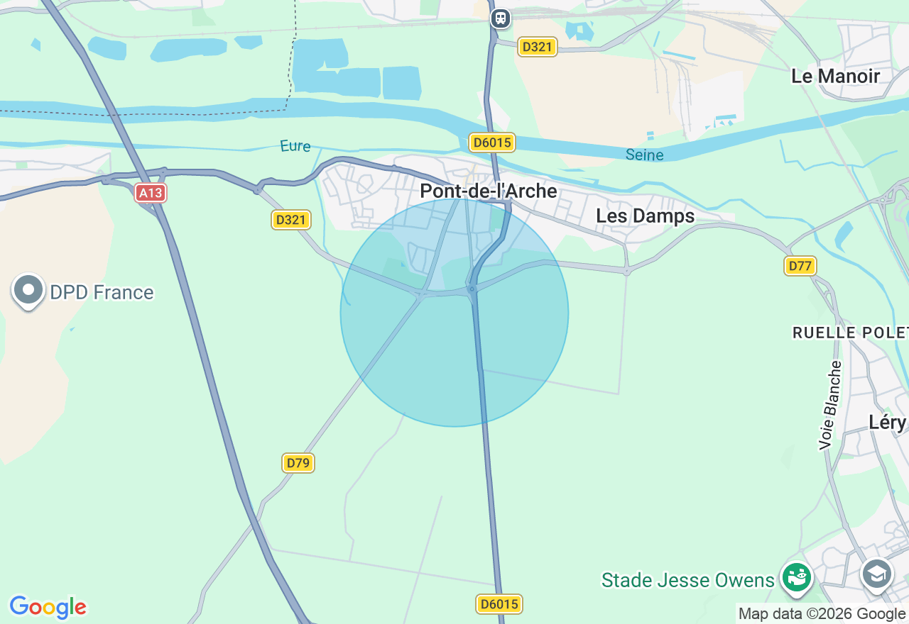 Carte de l'emplacement