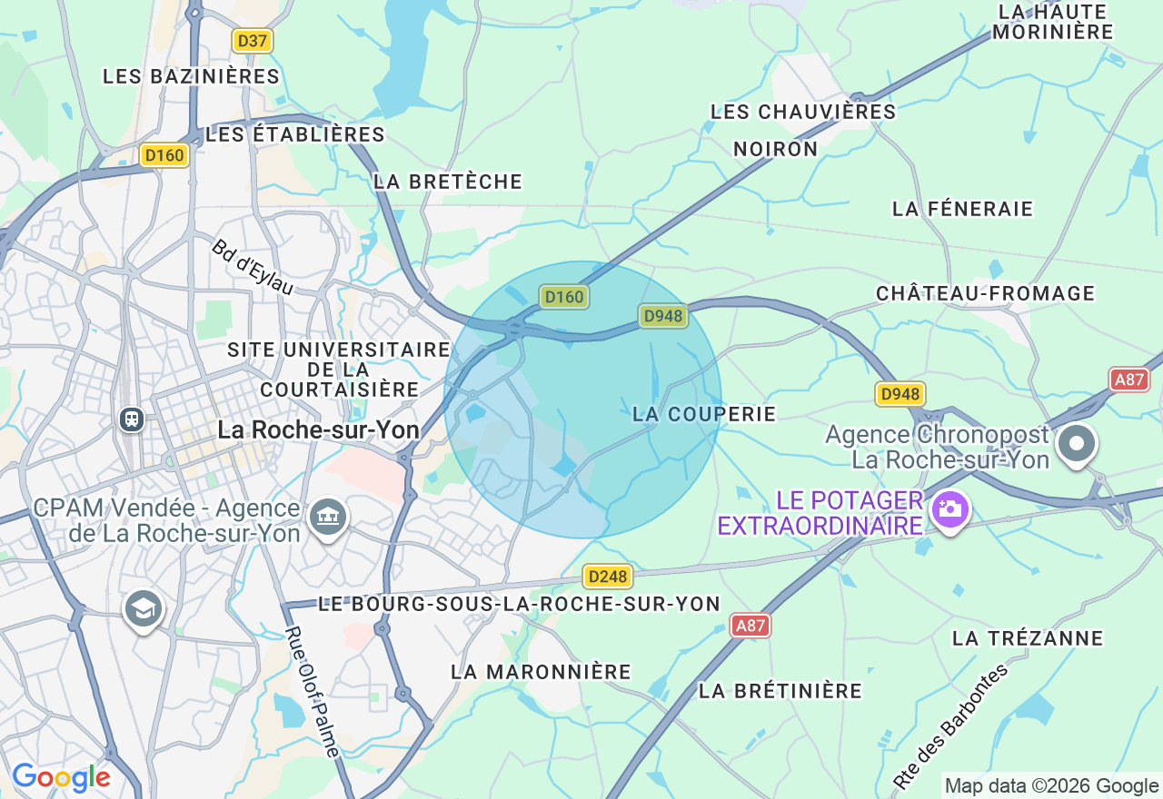 Carte de l'emplacement