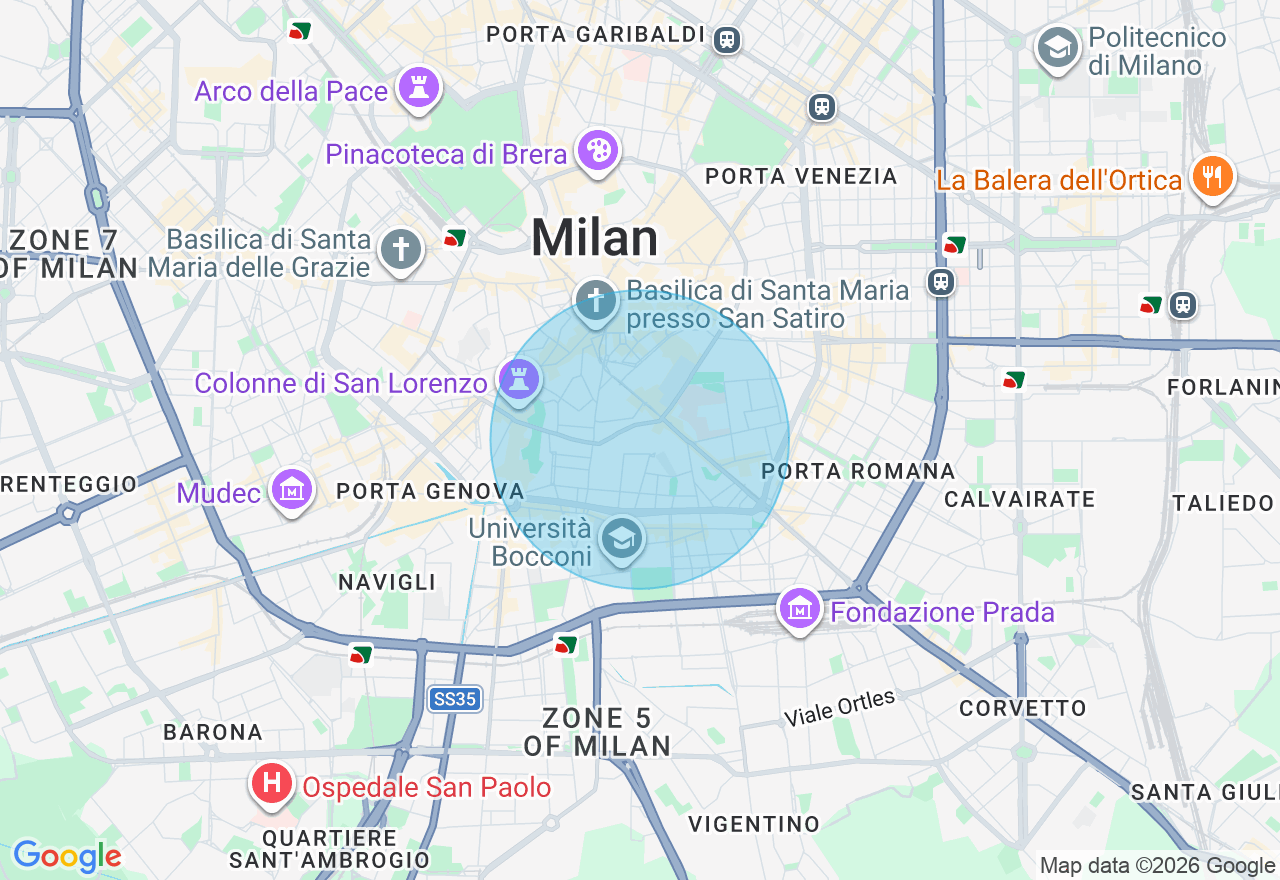 Mappa della posizione
