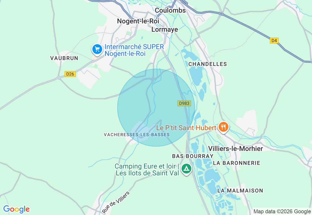 Carte de l'emplacement