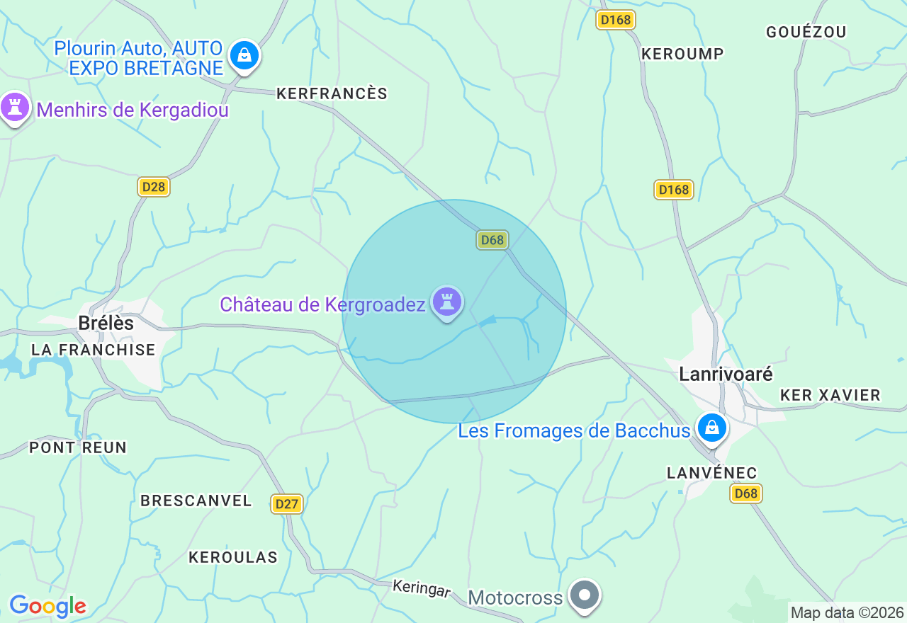 Carte de l'emplacement