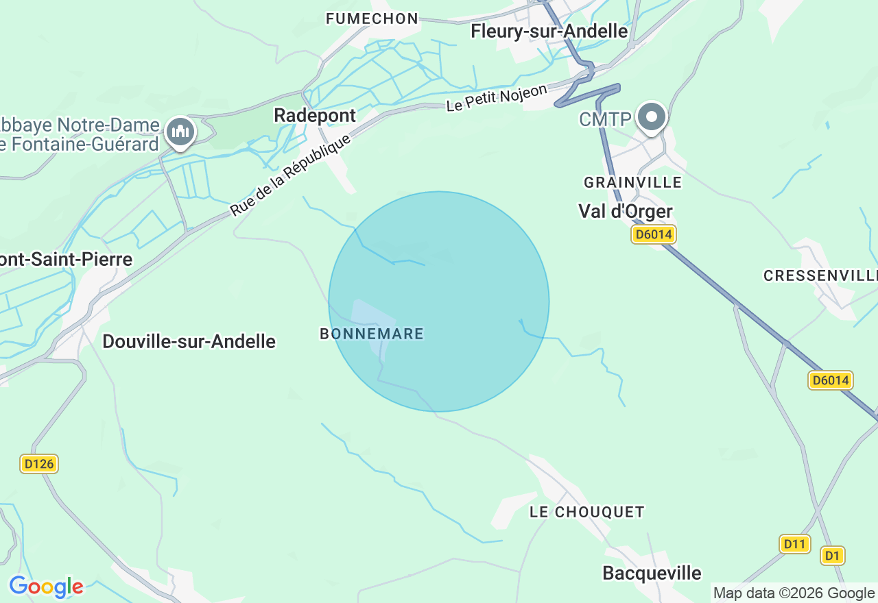 Carte de l'emplacement