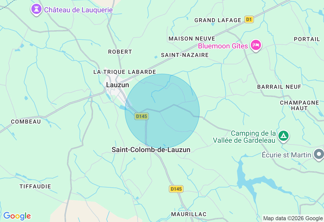Carte de l'emplacement