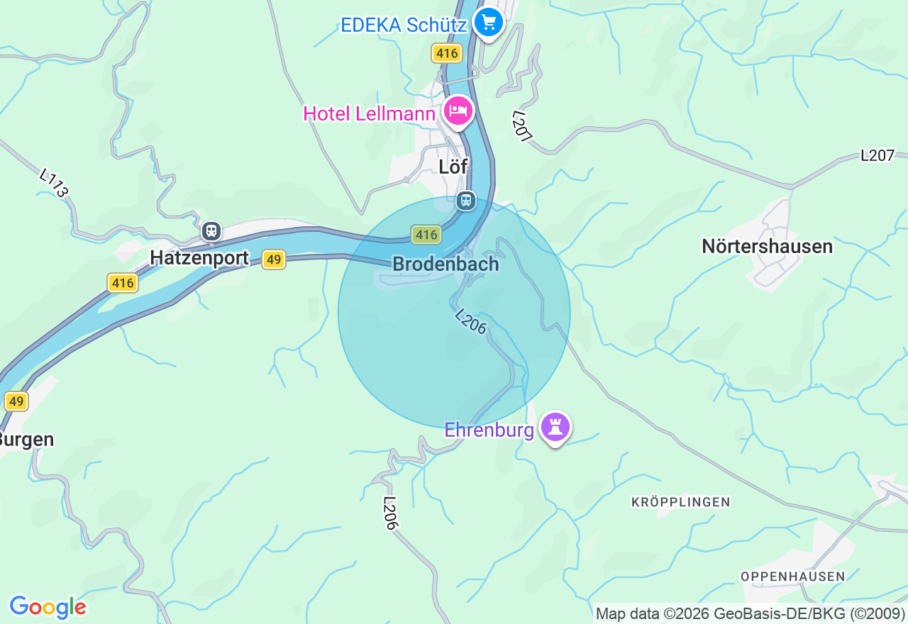Kartenansicht der Location