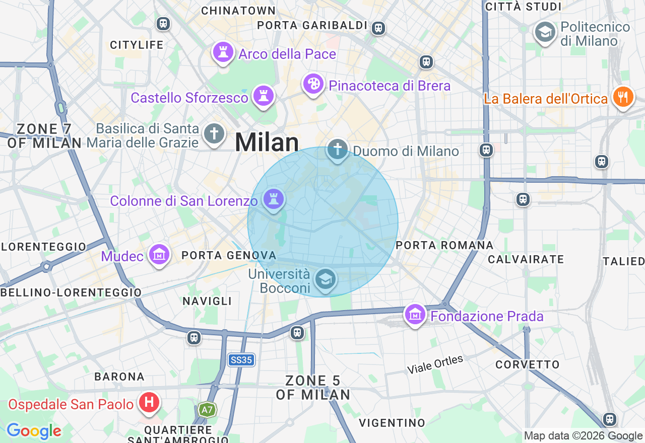 Mappa della posizione