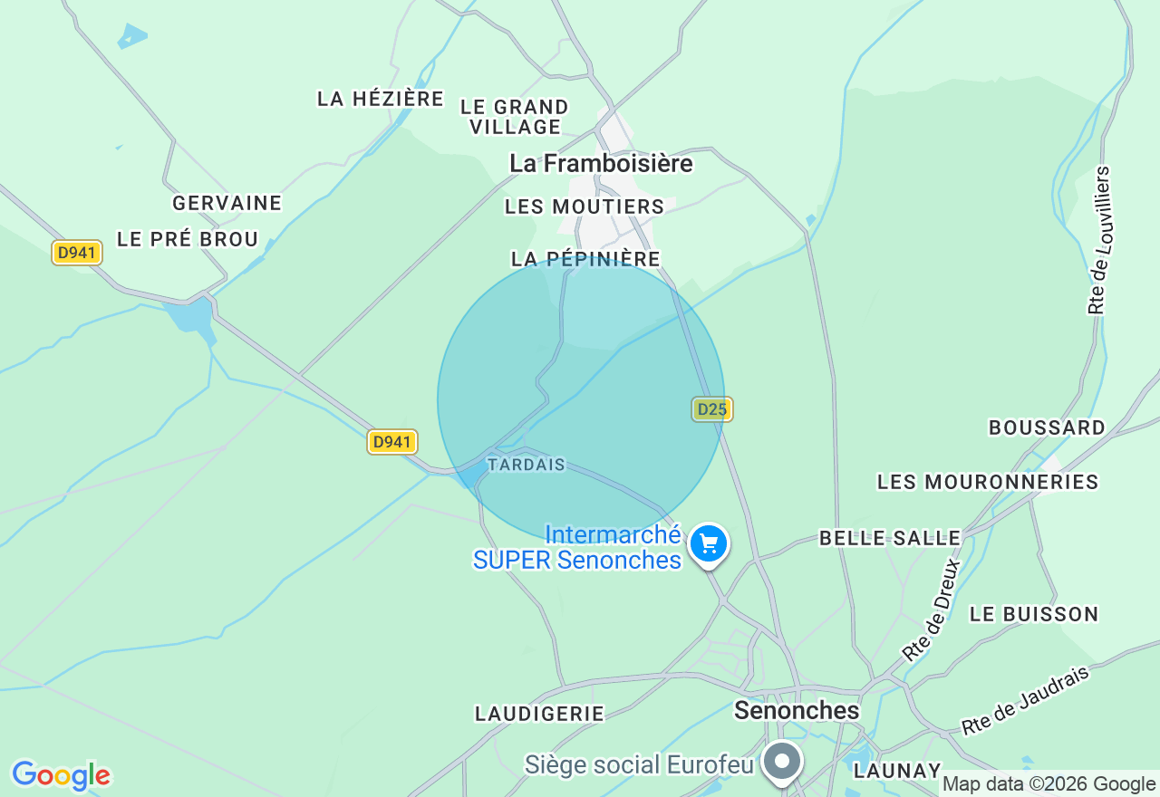 Carte de l'emplacement