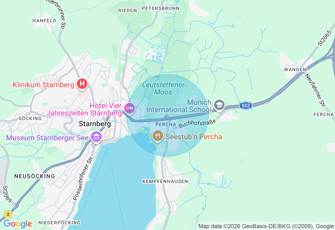 Kartenansicht der Location
