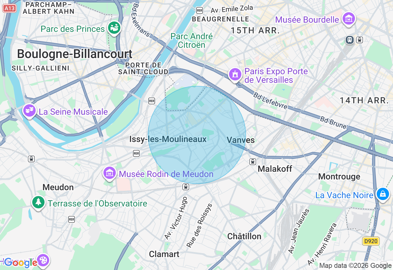 Carte de l'emplacement