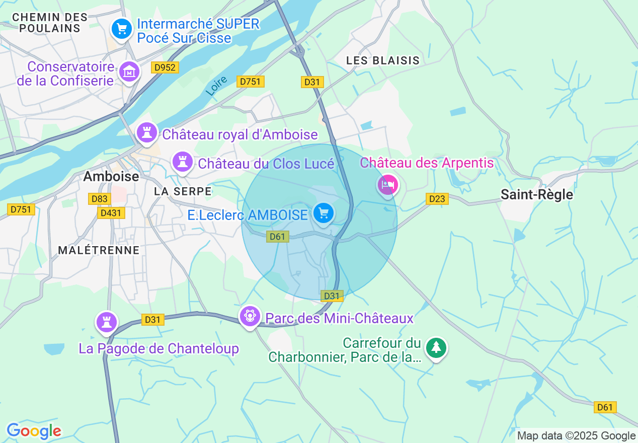 Carte de l'emplacement