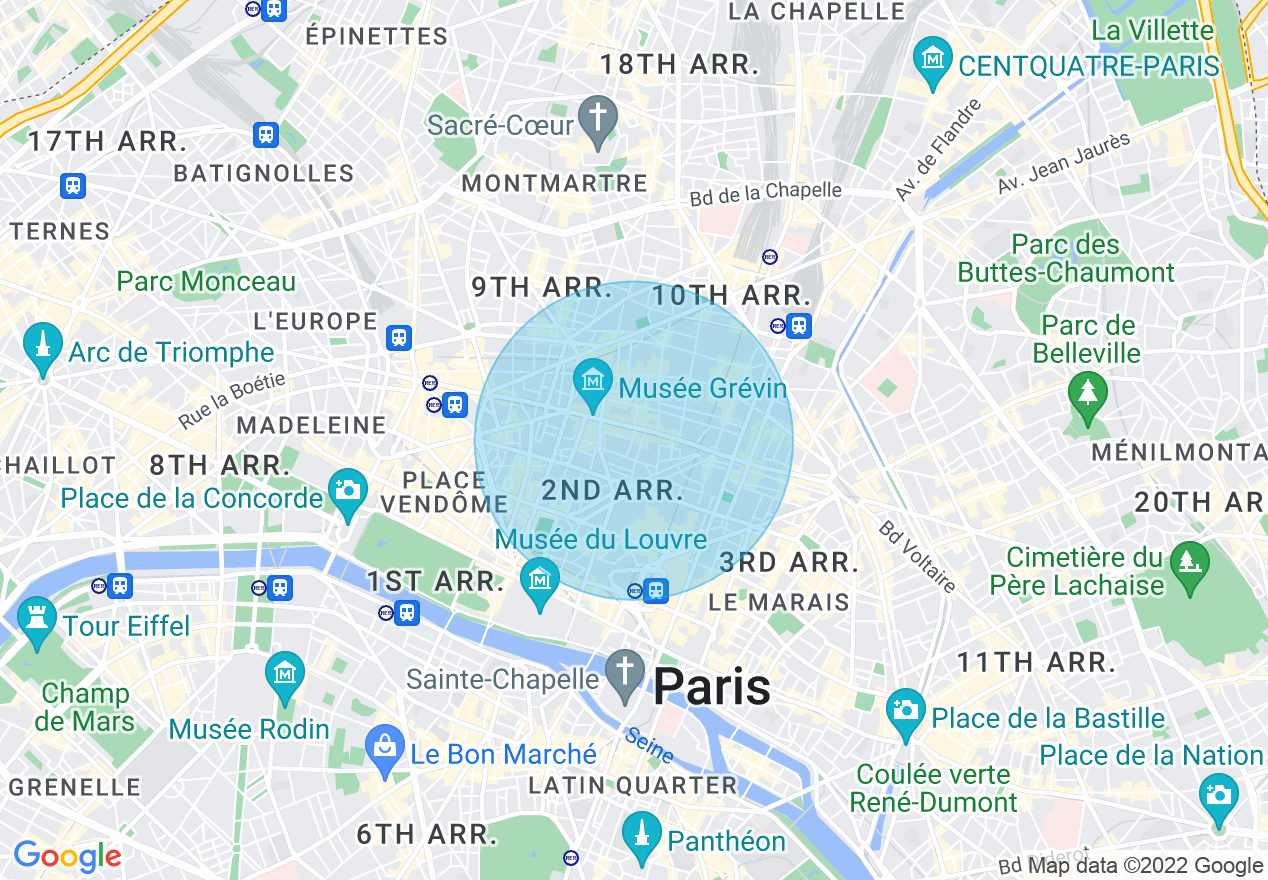 Carte de l'emplacement