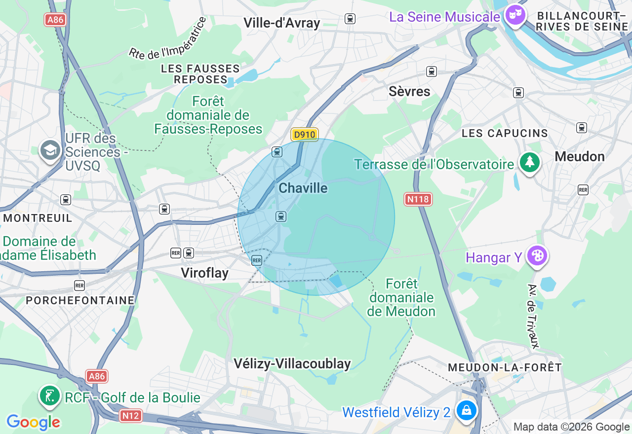 Carte de l'emplacement