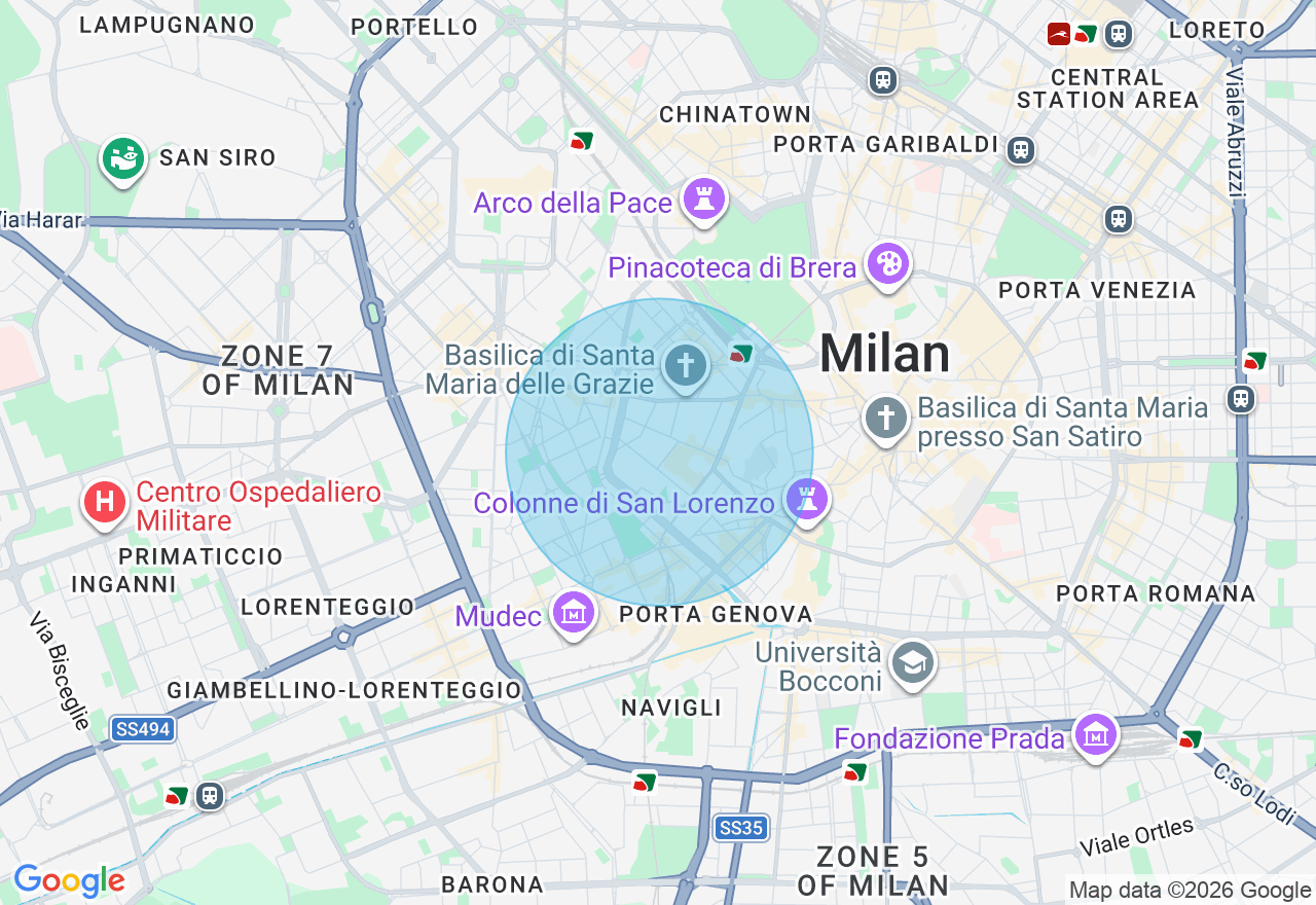 Mappa della posizione