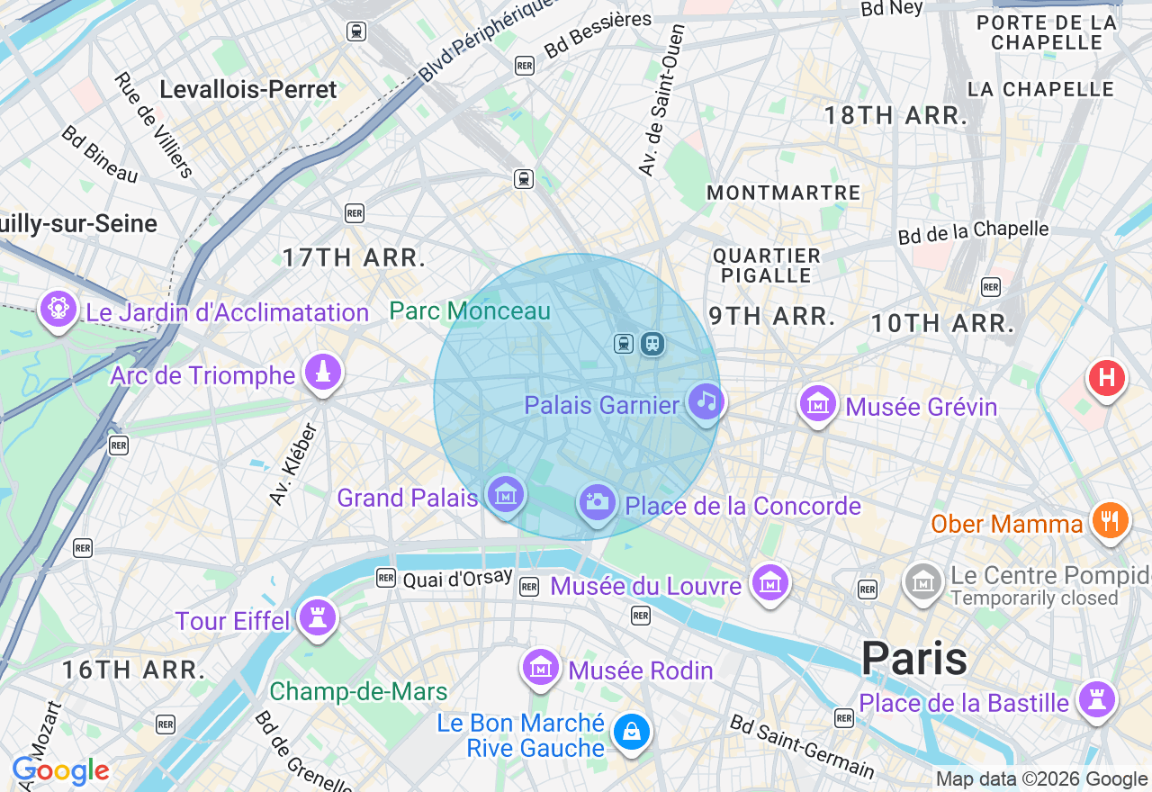 Carte de l'emplacement