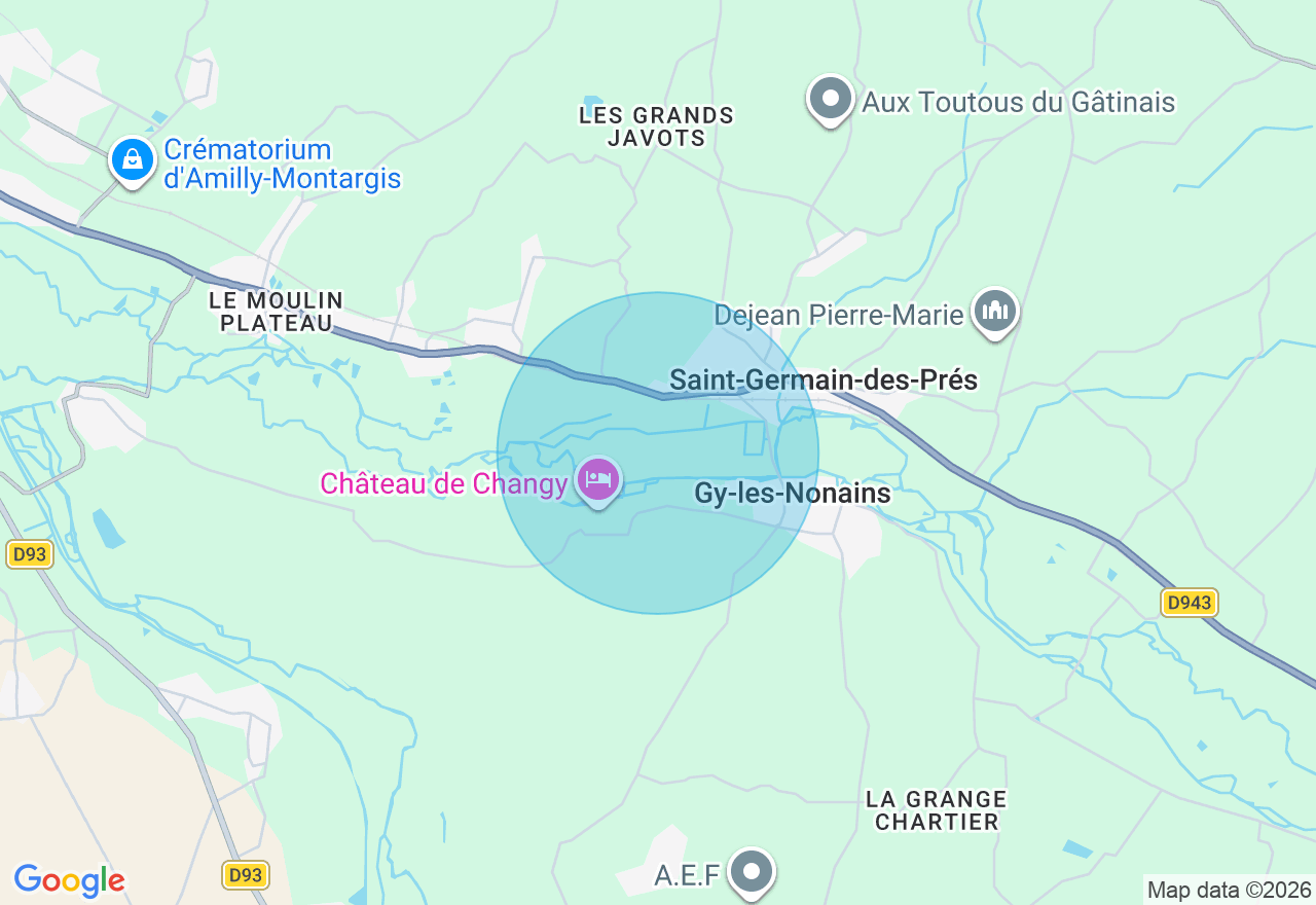 Carte de l'emplacement