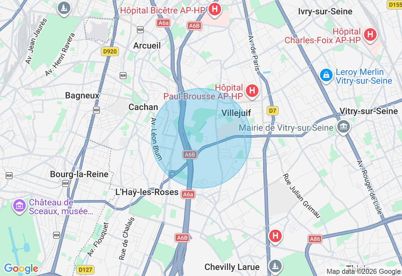 Carte de l'emplacement