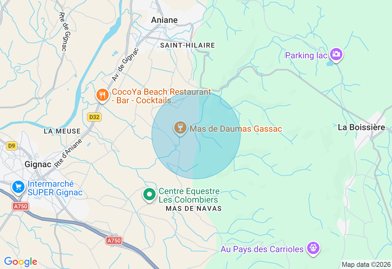 Carte de l'emplacement