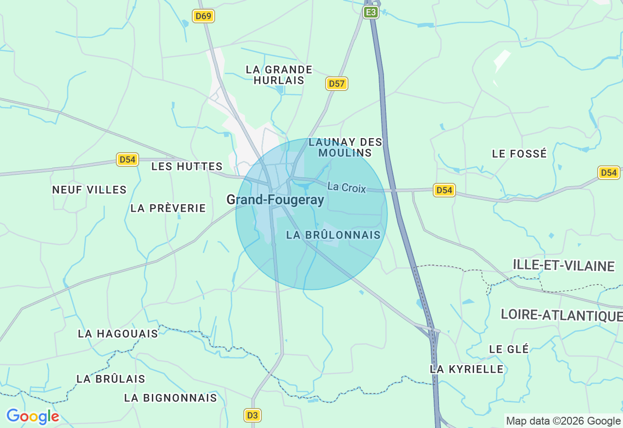 Carte de l'emplacement