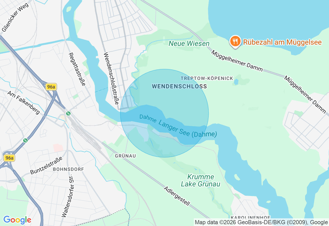 Kartenansicht der Location
