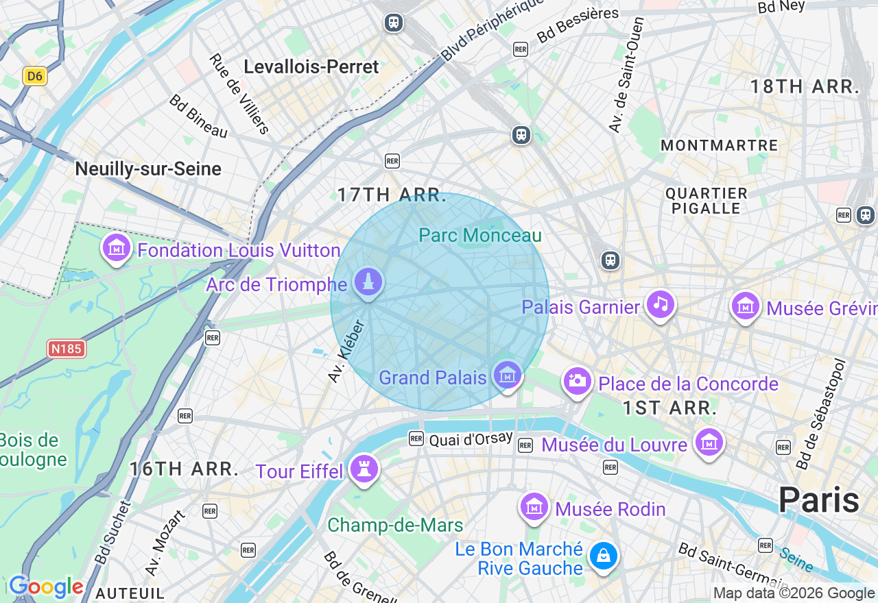 Carte de l'emplacement