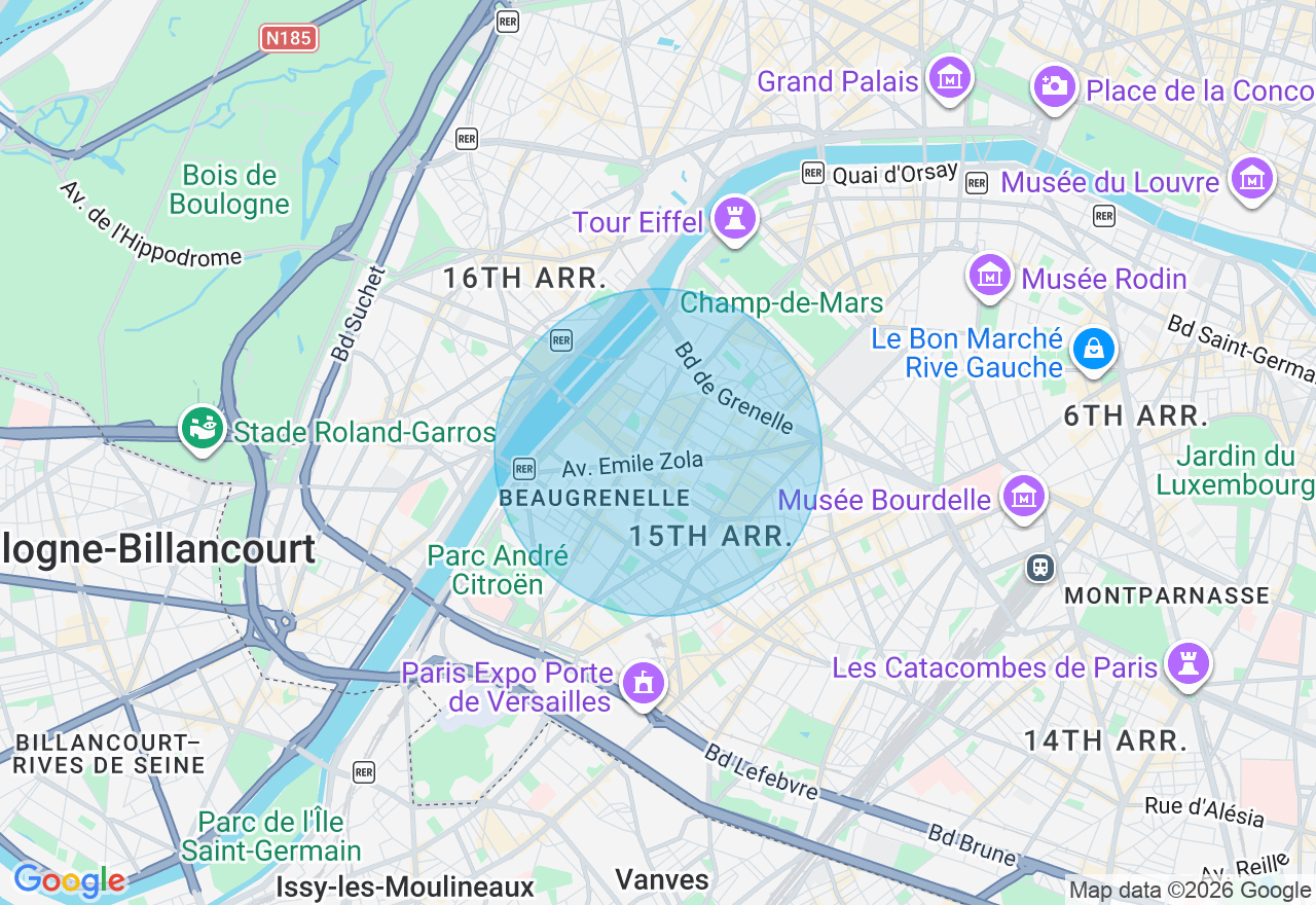 Carte de l'emplacement