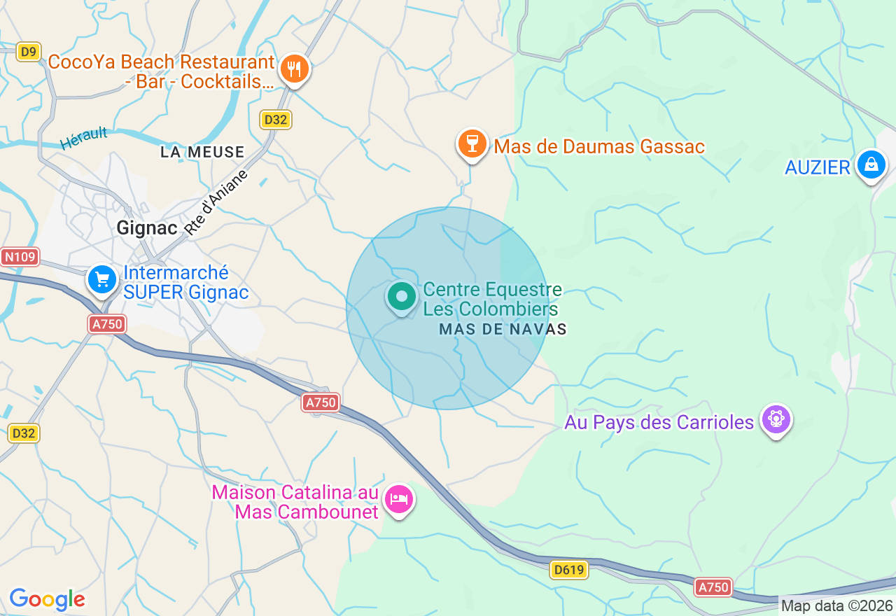Carte de l'emplacement
