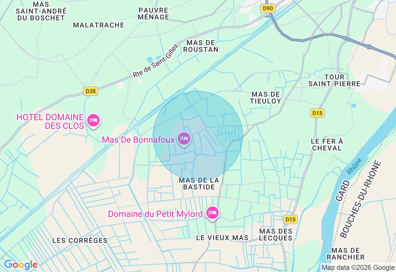 Carte de l'emplacement