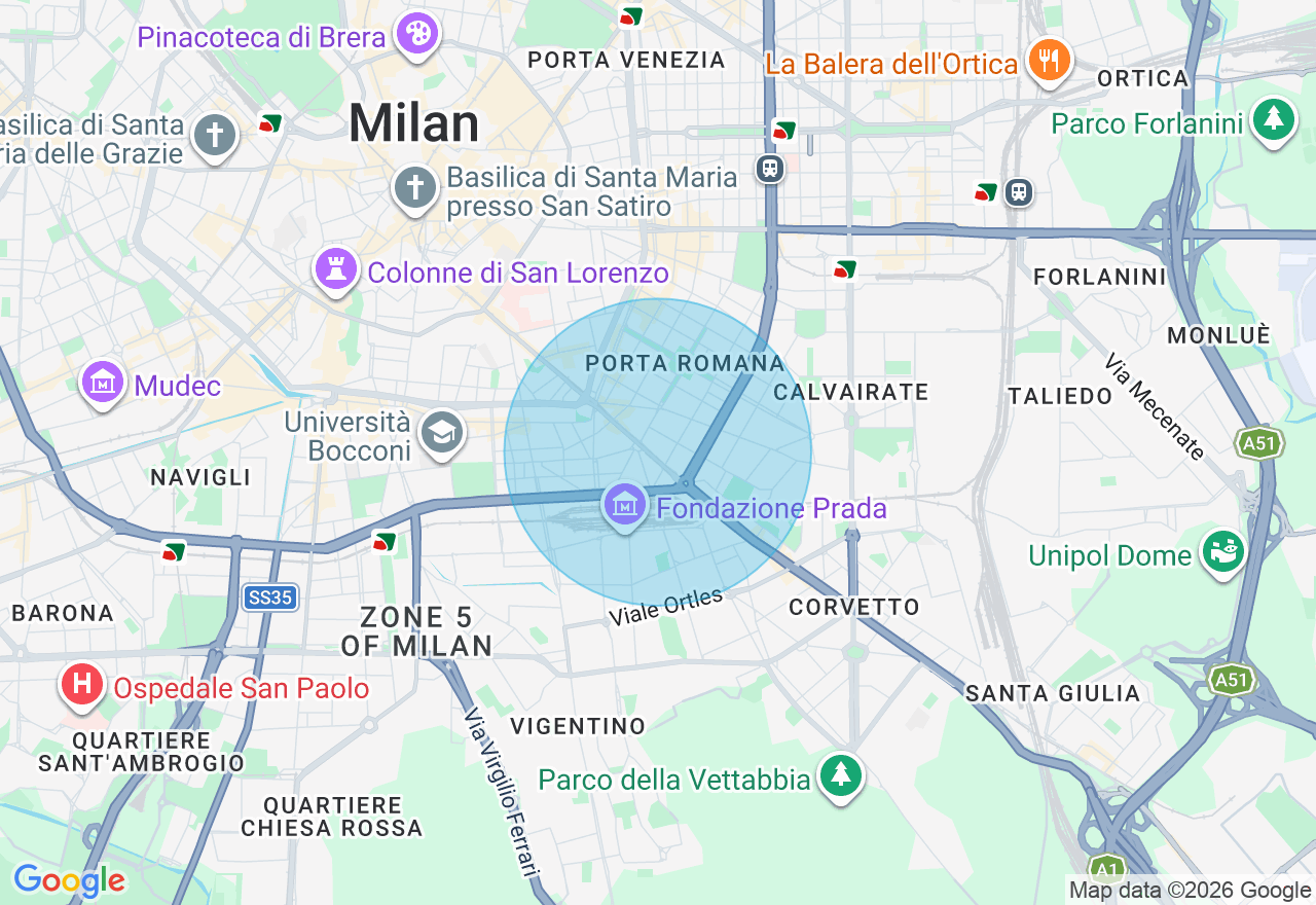 Mappa della posizione
