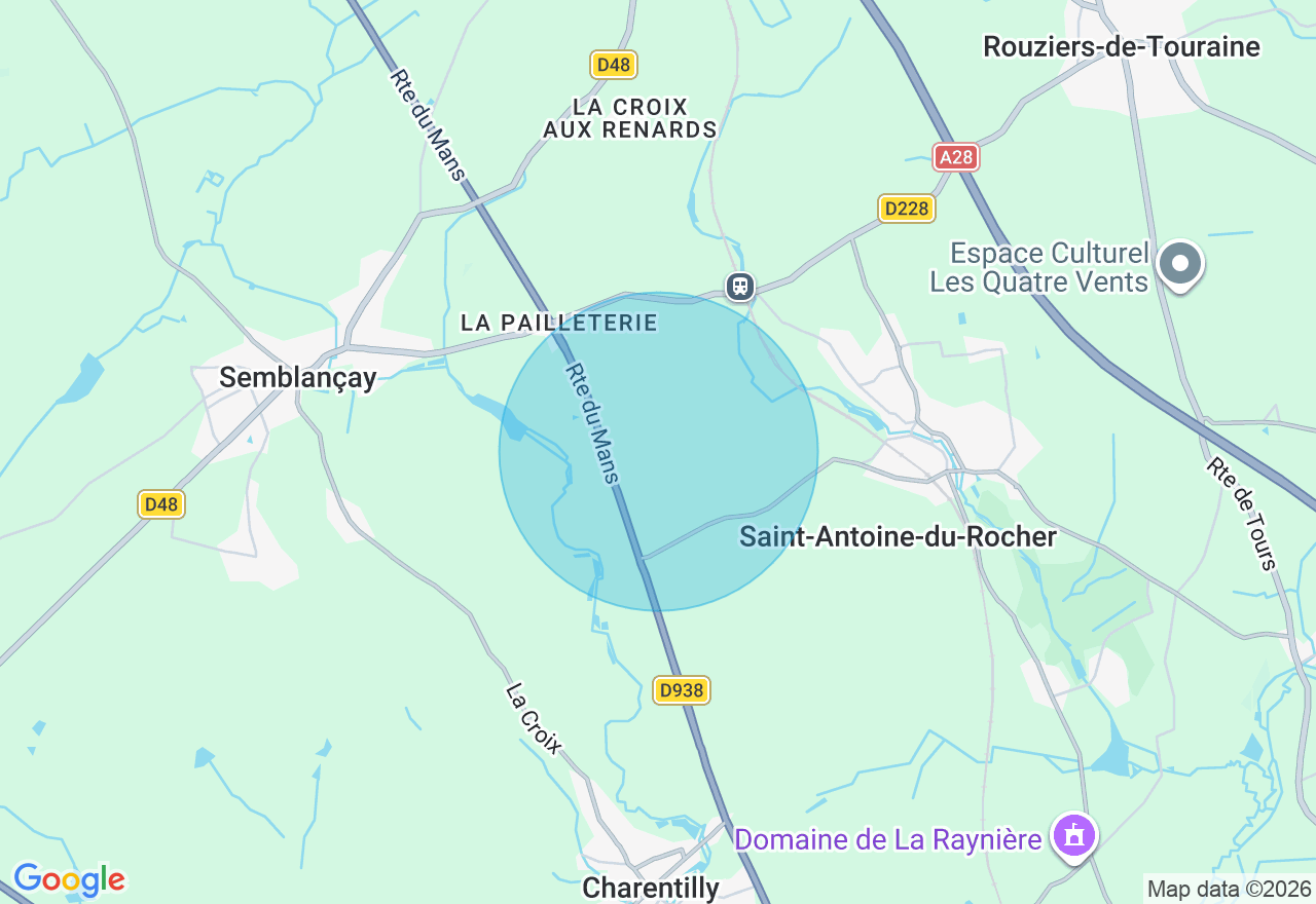 Carte de l'emplacement