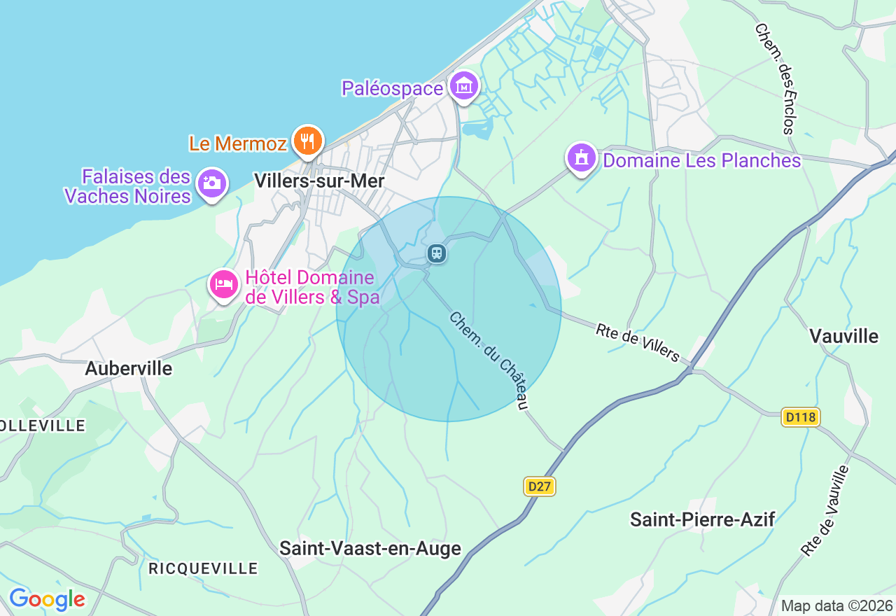 Carte de l'emplacement