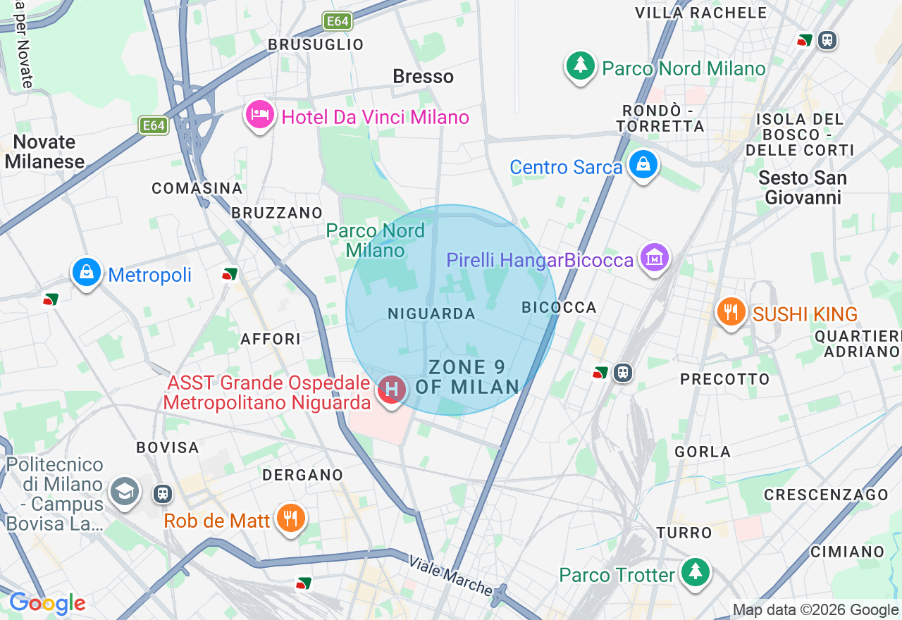 Mappa della posizione