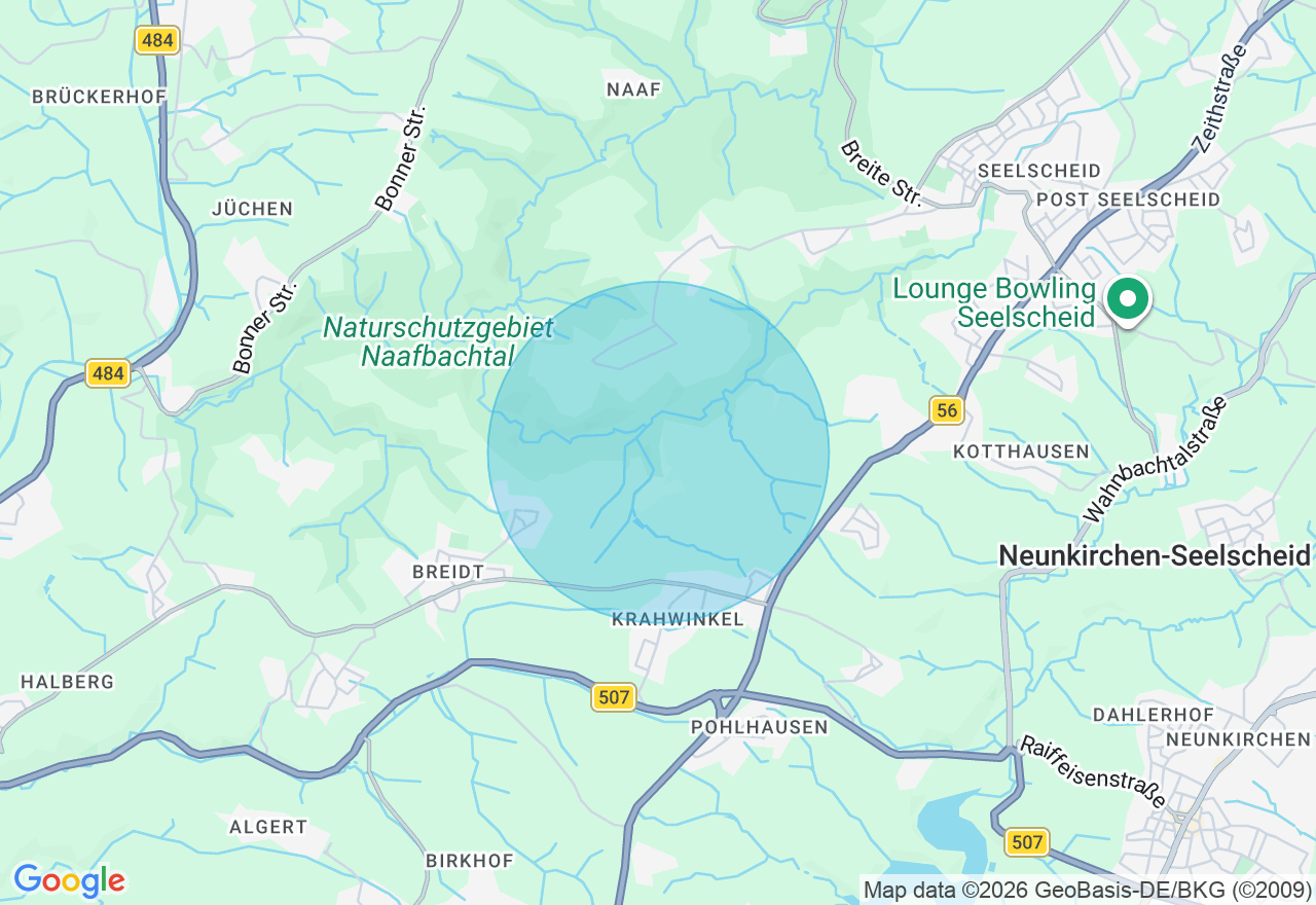 Kartenansicht der Location