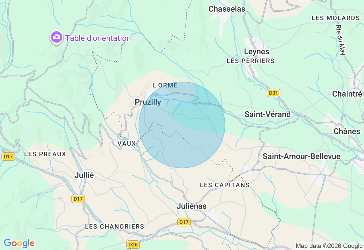 Carte de l'emplacement