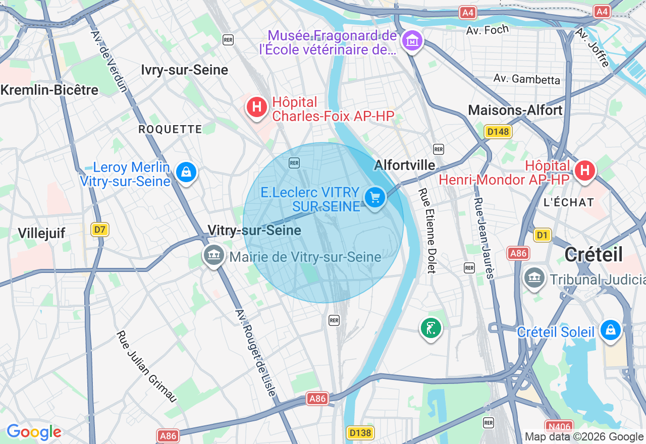 Carte de l'emplacement