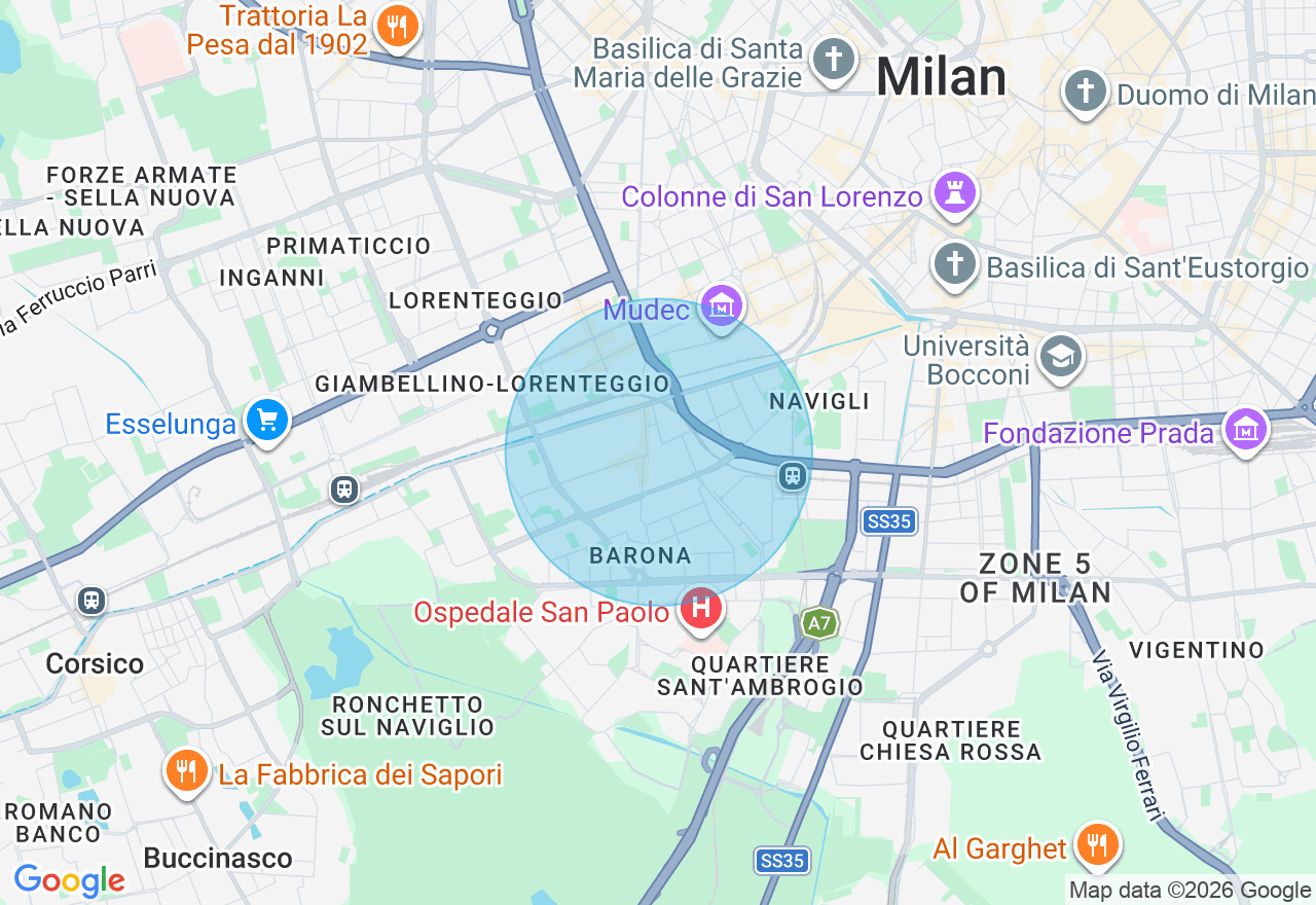 Mappa della posizione