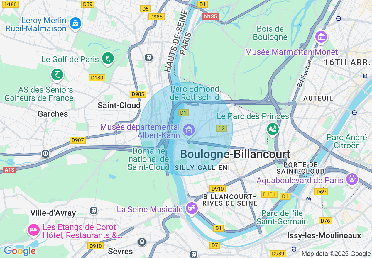 Carte de l'emplacement