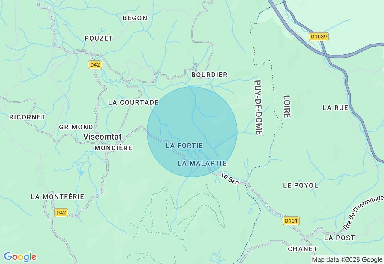 Carte de l'emplacement