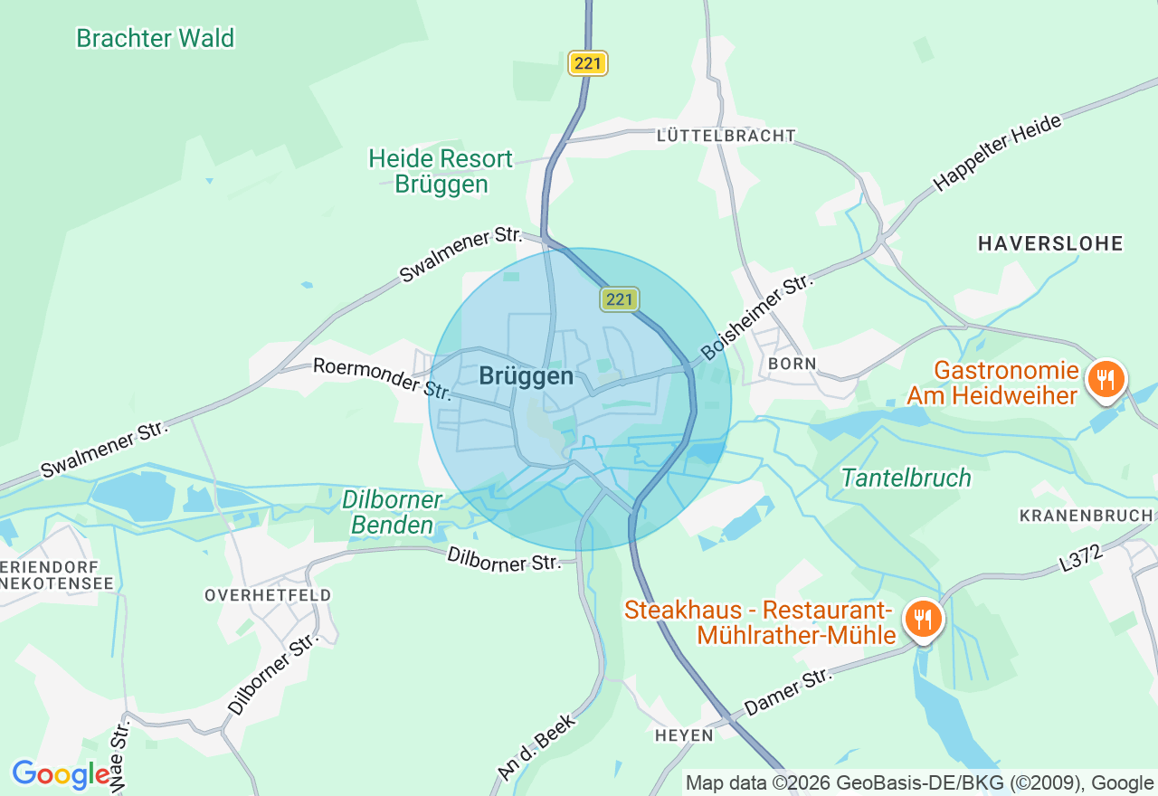 Kartenansicht der Location