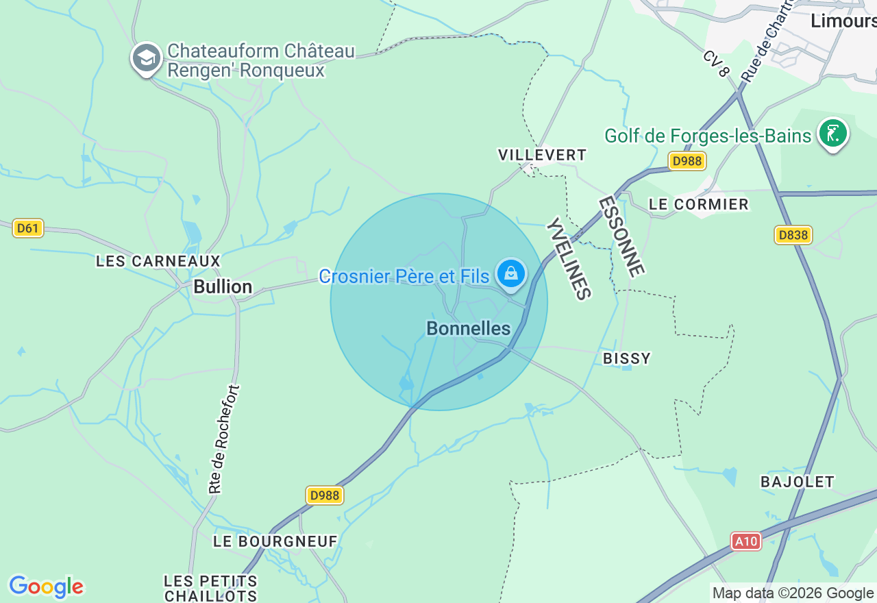 Carte de l'emplacement
