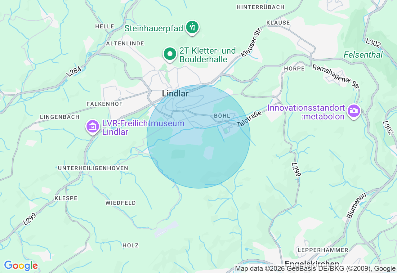 Kartenansicht der Location