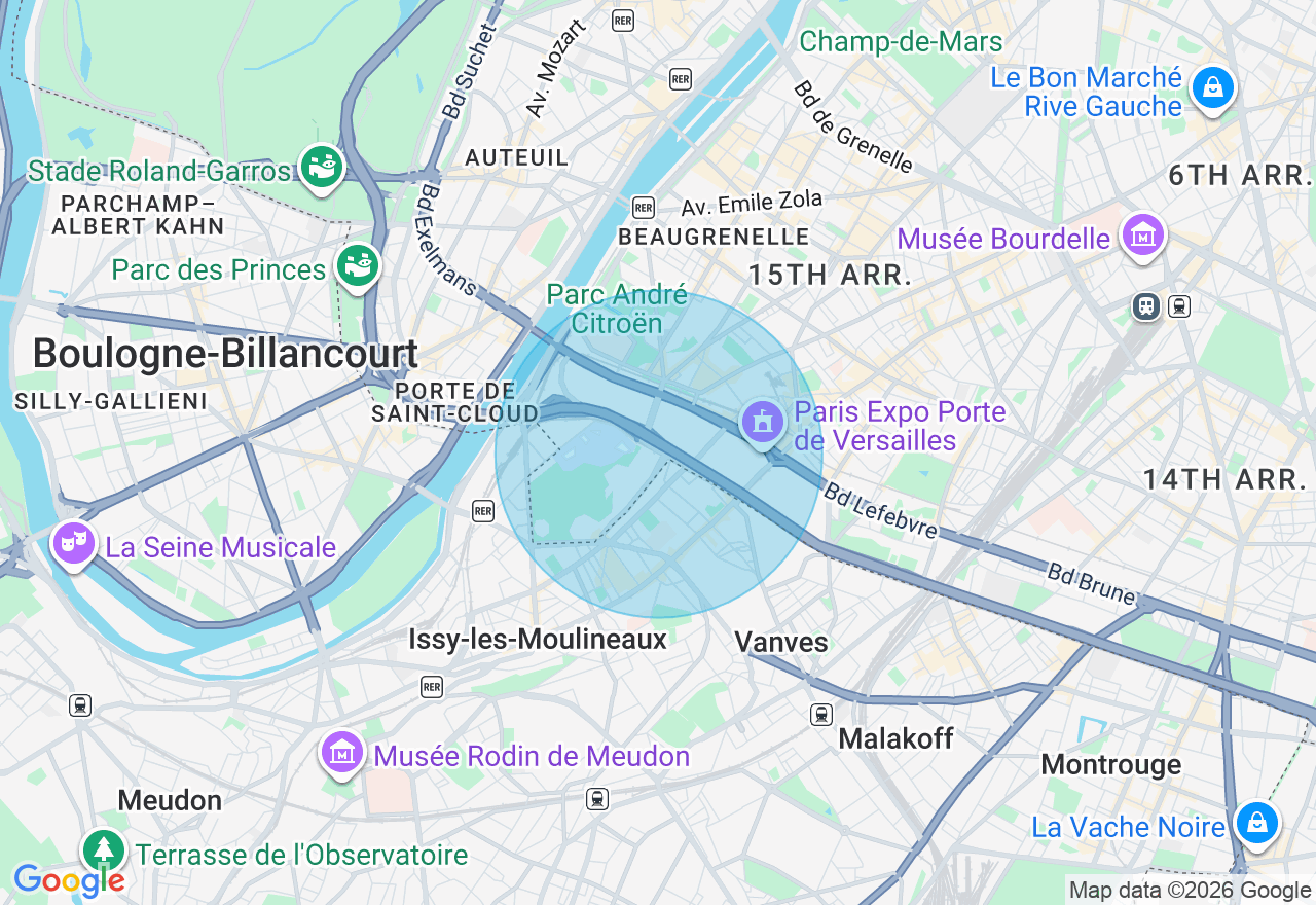 Carte de l'emplacement