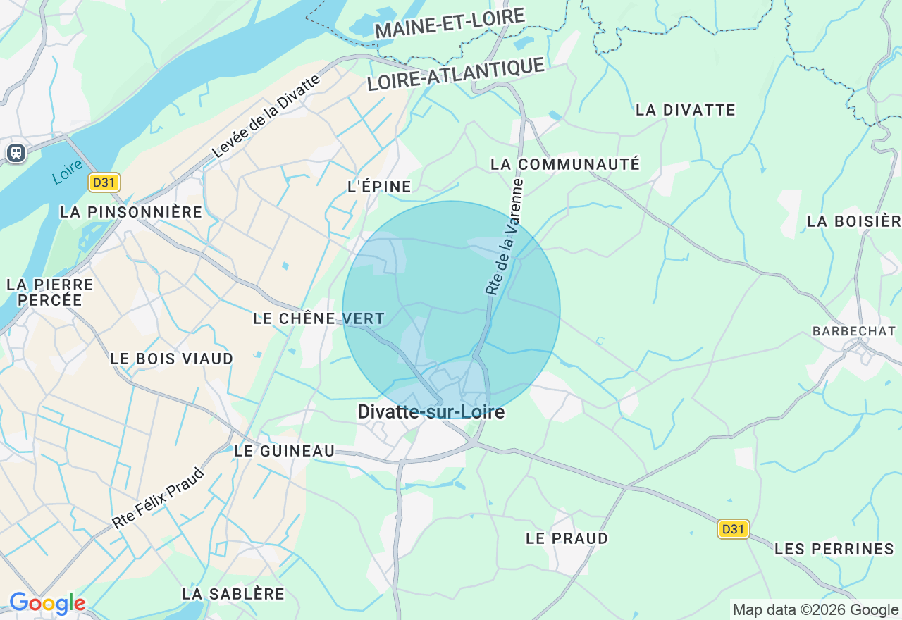 Carte de l'emplacement