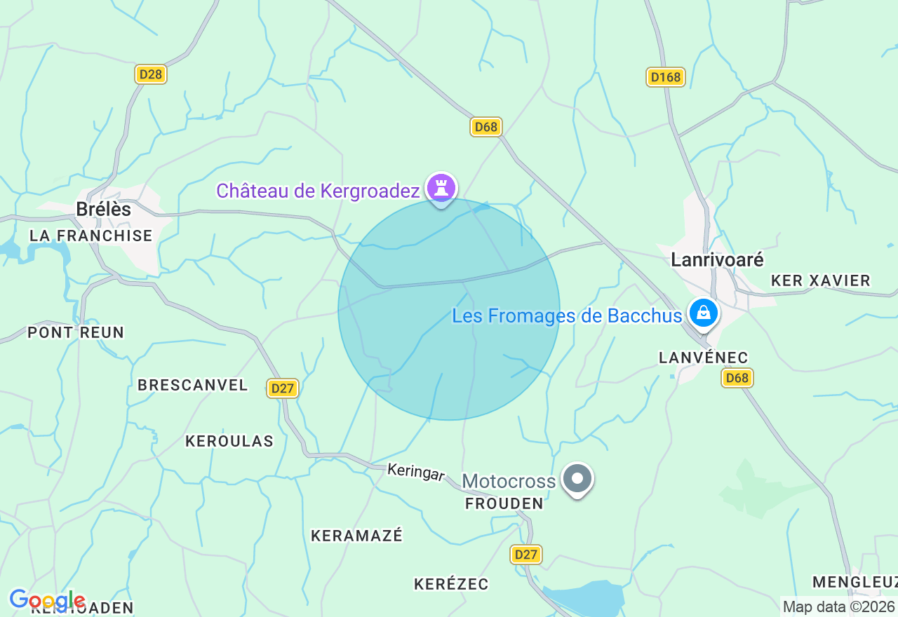 Carte de l'emplacement