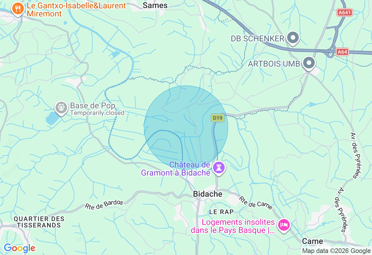 Carte de l'emplacement
