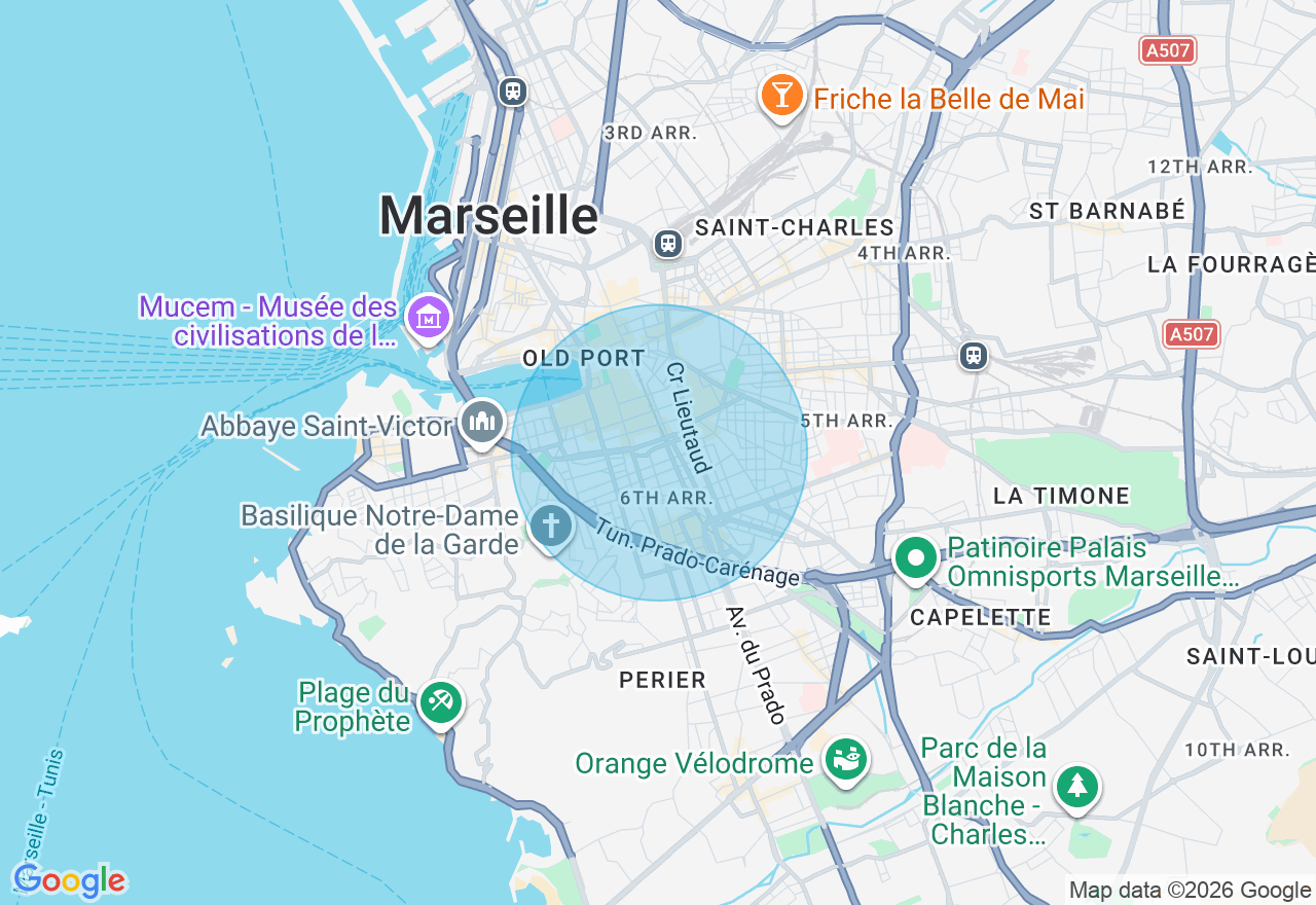 Carte de l'emplacement