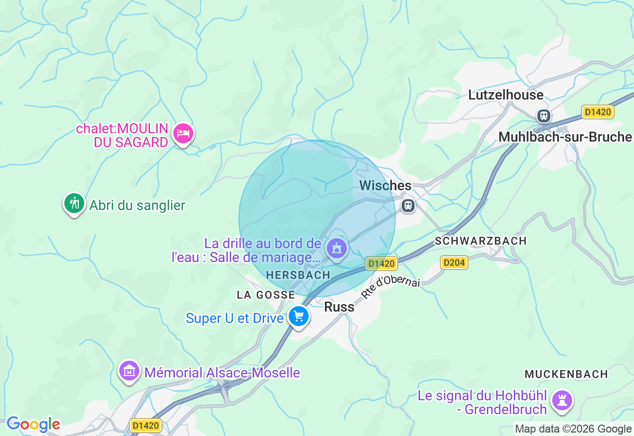 Carte de l'emplacement