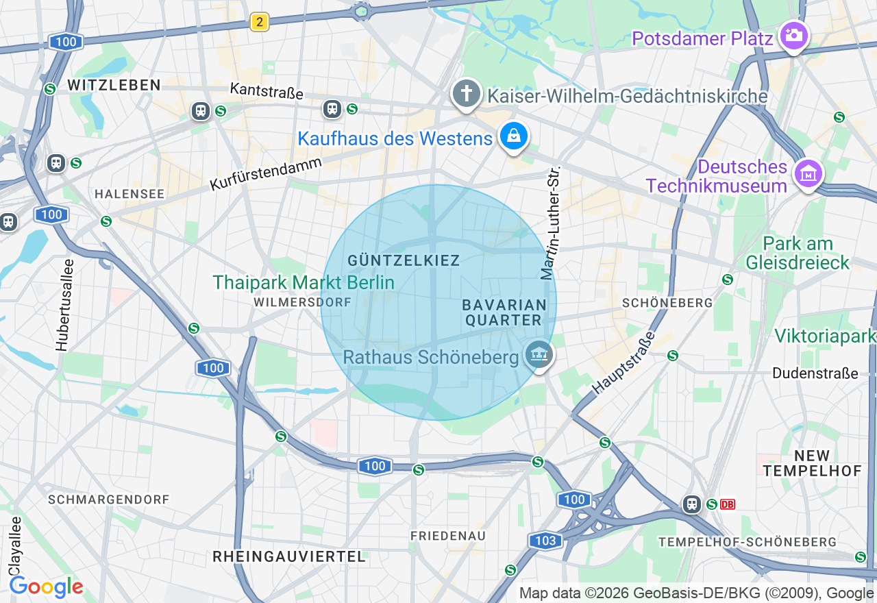 Kartenansicht der Location